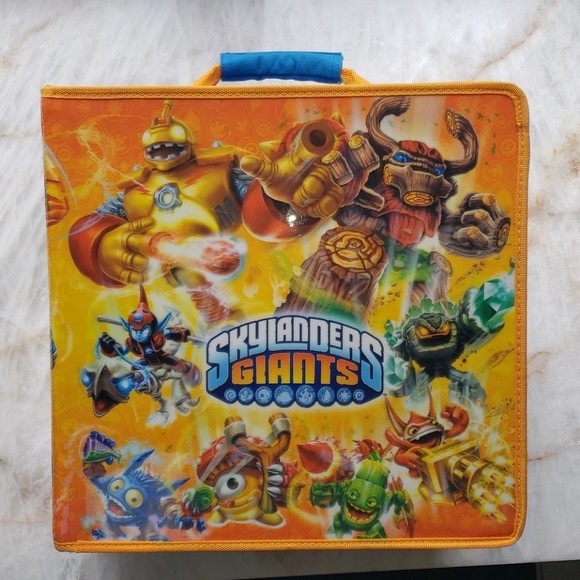Skylanders Giants Large Carry Case Holder Travel Bag Video Game Tote/ Dividers - Picture 6 of 11
